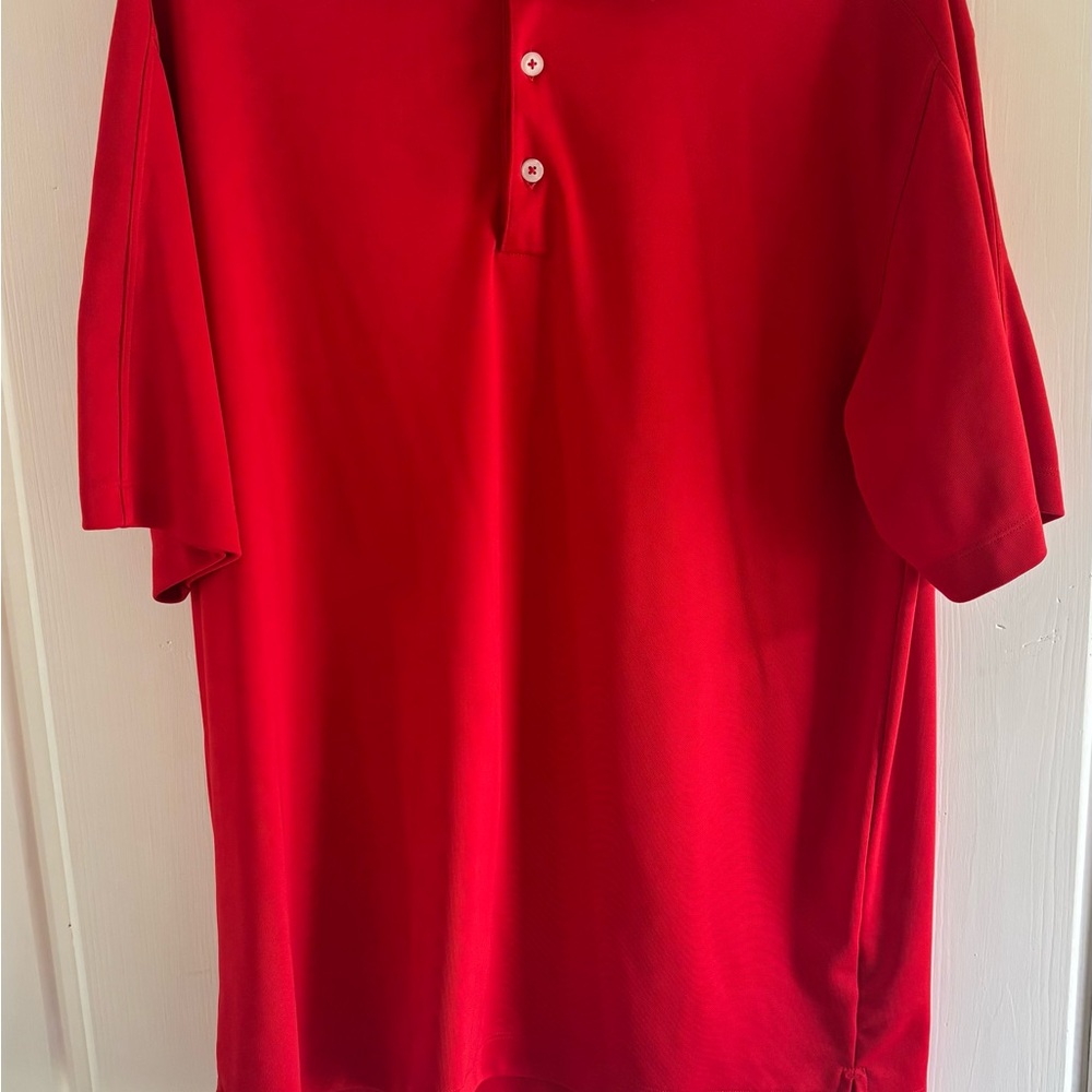 Nike Red Polo Shirt Classic 
Polyester

Golf shirt